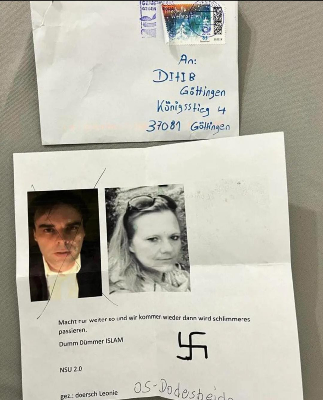 Almanya'da ırkçılık: Bir camiye tehdit mektubu gönderildi